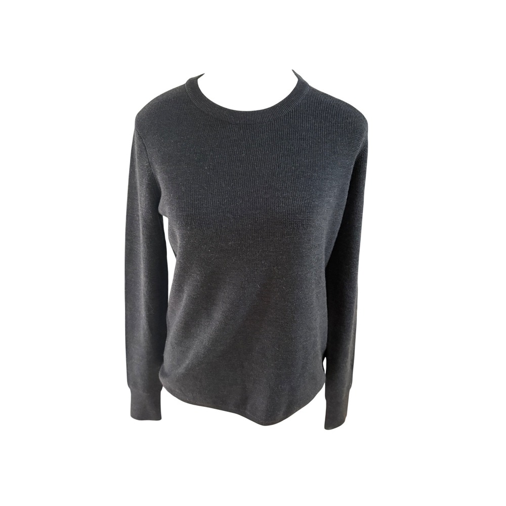 Jenni Kayne Merino Wool Thermal Crewneck Long Sleeve Size XS